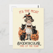 "Es ist die spektakulärste Zeit des Jahres" Postkarte (Vorne/Hinten)