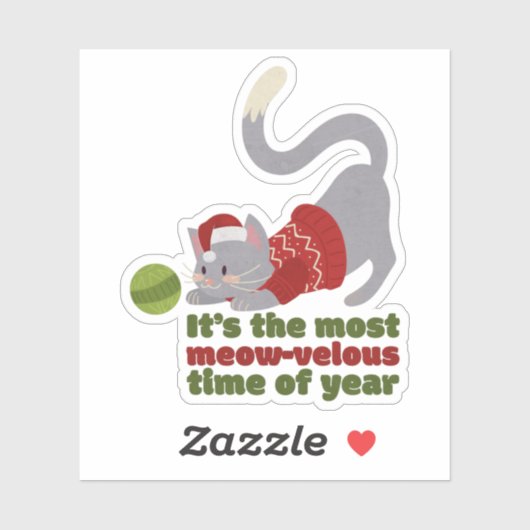 Es ist die unterhaltsamste Zeit des Jahres Aufkleber (Blatt)