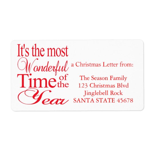 Es ist die wunderbarste Zeit des Jahres (Vorne)