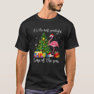 Es ist die wunderbarste Zeit des Jahres Flamingo T-Shirt