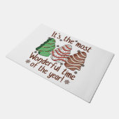 Es ist die wunderbarste Zeit des Jahres Fußmatte (Schrägansicht)