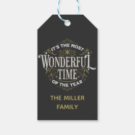 Es ist die wunderbarste Zeit des Jahres Geschenkanhänger