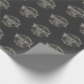 Es ist die wunderbarste Zeit des Jahres Geschenkpapier (Ecke)