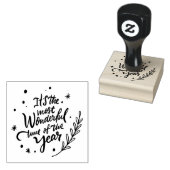 Es ist die wunderbarste Zeit des Jahres Gummistempel (Stempel)