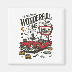 Es ist die wunderbarste Zeit des Jahres Halloween Magnet