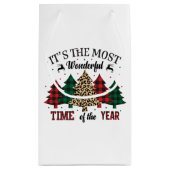 Es ist die wunderbarste Zeit des Jahres Kleine Geschenktüte (Rückseite)