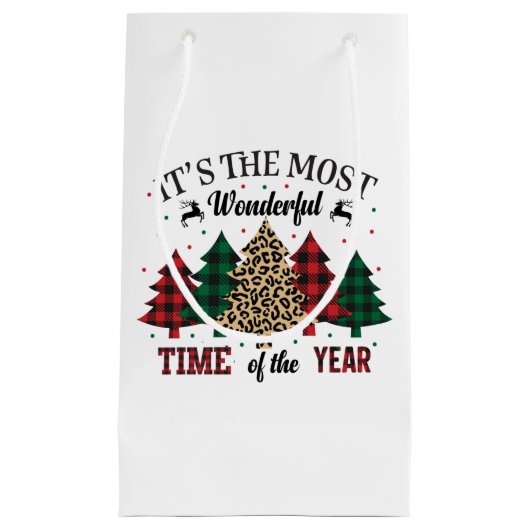 Es ist die wunderbarste Zeit des Jahres Kleine Geschenktüte (Vorderseite)