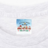 Es ist die wunderbarste Zeit des Jahres Labels Etiketten (Befestigt)