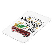 Es ist die wunderbarste Zeit des Jahres Magnet (Linke Seite)