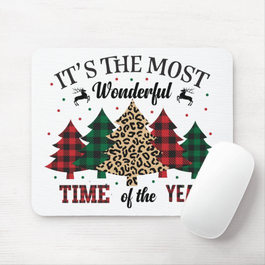 Es ist die wunderbarste Zeit des Jahres Mousepad (Mit Mouse)