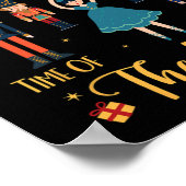 Es ist die wunderbarste Zeit des Jahres Nutcracke Poster (Ecke)