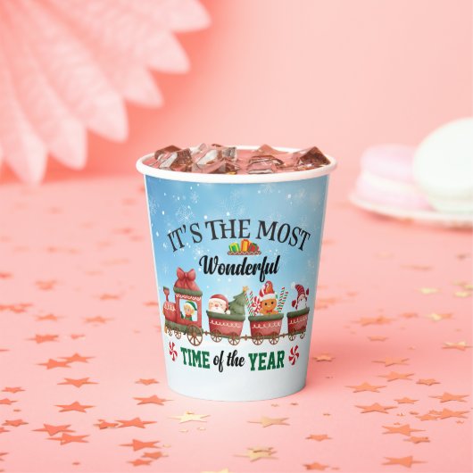 Es ist die wunderbarste Zeit des Jahres Pappbecher (Insitu)