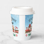 Es ist die wunderbarste Zeit des Jahres Pappbecher (Rechts)