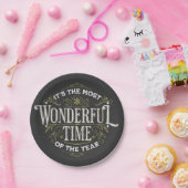 Es ist die wunderbarste Zeit des Jahres Pappteller (Party)