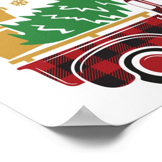 Es ist die wunderbarste Zeit des Jahres Poster (Ecke)