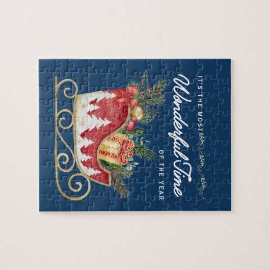 Es ist die wunderbarste Zeit des Jahres Puzzle (Horizontal)