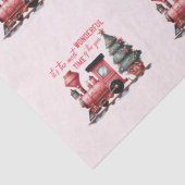 Es ist die wunderbarste Zeit des Jahres Seidenpapier (Detail)