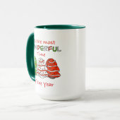 Es ist die wunderbarste Zeit des Jahres Tasse (Vorderseite Links)