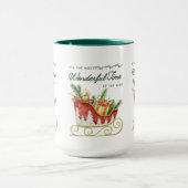 Es ist die wunderbarste Zeit des Jahres Tasse (Zentrum)