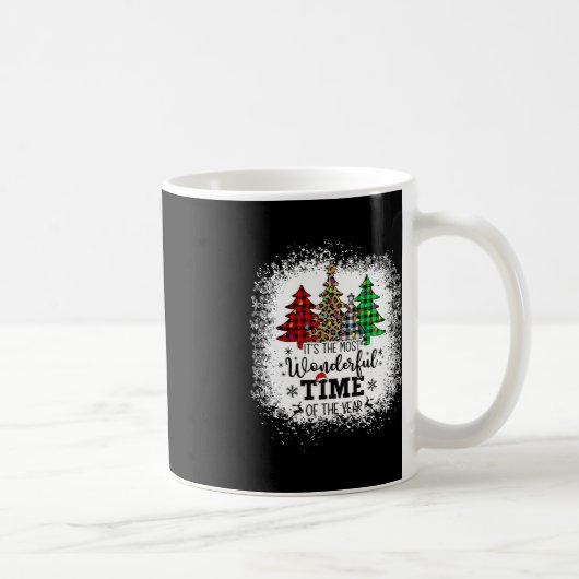 Es ist die wunderbarste Zeit des Jahres Weihnachte Kaffeetasse (Rechts)