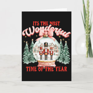 Es ist die wunderbarste Zeit des Jahres Weihnachte Karte