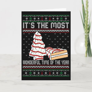 Es ist die wunderbarste Zeit des Jahres Weihnachte Karte