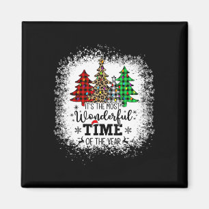 Es ist die wunderbarste Zeit des Jahres Weihnachte Magnet