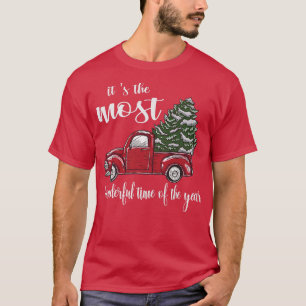 Es ist die wunderbarste Zeit des Jahres Weihnachte T-Shirt