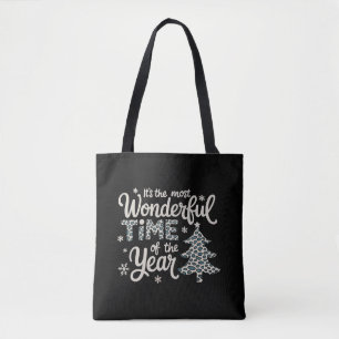 ES IST DIE WUNDERBARSTE ZEIT DES JAHRES Weihnachte Tasche