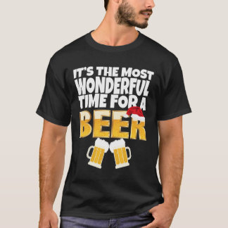 Es ist die wunderbarste Zeit für einen Bier Hoodie T-Shirt