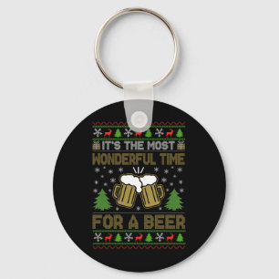 Es ist die wunderbarste Zeit für einen Biersommer Schlüsselanhänger