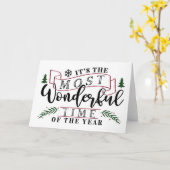 Es ist die wunderbarste Zeit... Karte (Gelbe Blume)