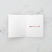 Es ist die wunderbarste Zeitkarte Einladung (Innenseite)