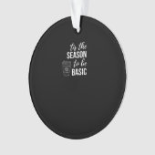 Es ist die Zeit für Basic Ornament (Vorderseite)