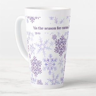 Es ist die Zeit für ... benutzerdefinierte Schneef Milchtasse