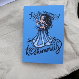 'es ist die Zeit für Shimmys Karte