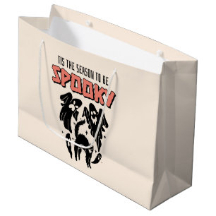Es ist die Zeit, um gruselig Halloween zu sein Große Geschenktüte