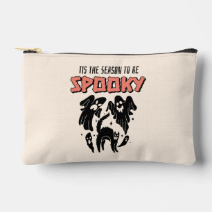 Es ist die Zeit, um gruselig und creepy Halloween  Zubehörtasche