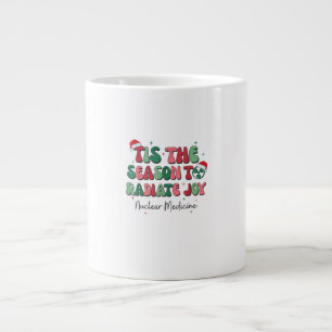 Es ist die Zeit, um Nuclear Medicine Weihnachten F Jumbo-Tasse