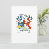 Es ist die Zeit Weihnachten Zitat (Stehend Vorderseite)