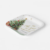 Es ist die Zeit zum Heiraten Brautparty Pappteller (Gewinkelt)