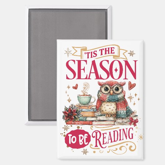 Es ist die Zeit zum Lesen Magnet (Vorderseite/Rückseite)