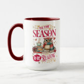 Es ist die Zeit zum Lesen Tasse (Links)