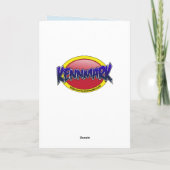 Es ist diese Jahreszeit wieder Feiertagskarte (Rückseite)