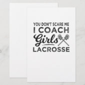 Es ist dir egal, dass ich Lacrosse trainiere Briefpapier (Vorne/Hinten)
