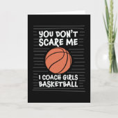 Es ist dir egal, dass ich Mädchen beim Basketballd Karte (Vorderseite)
