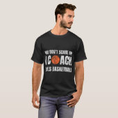Es ist dir egal, dass ich Mädchen beim Basketballs T-Shirt (Vorne ganz)