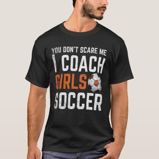 Es ist dir egal, dass ich Mädchen Fußball-Fußball- T-Shirt (Vorderseite)
