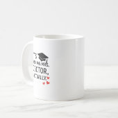 Es ist Doktor eigentlich Abschluss Tasse (Vorderseite Links)