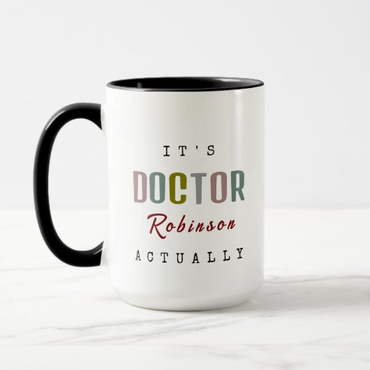 Es ist DOKTOR [Individuelle Name] Eigentlich eine  Tasse (Links)